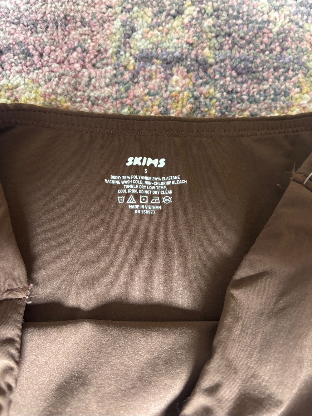 NWT SKIMS Fits Everybody Tube Dress in Cocoa - Picture 6 of 6